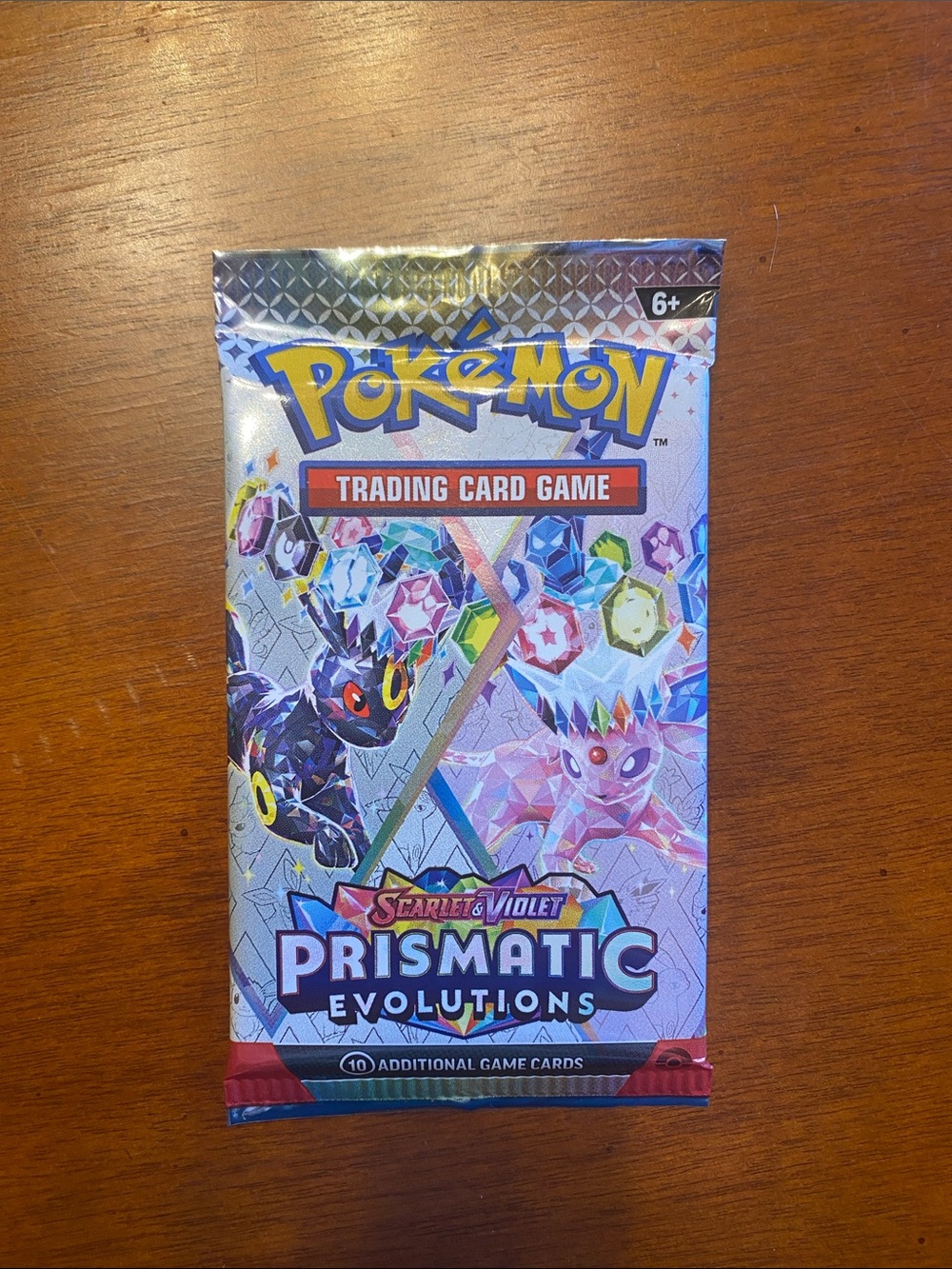 Pokemon Prismatic Evolutions Booster Pack - SEALED, 10 cards